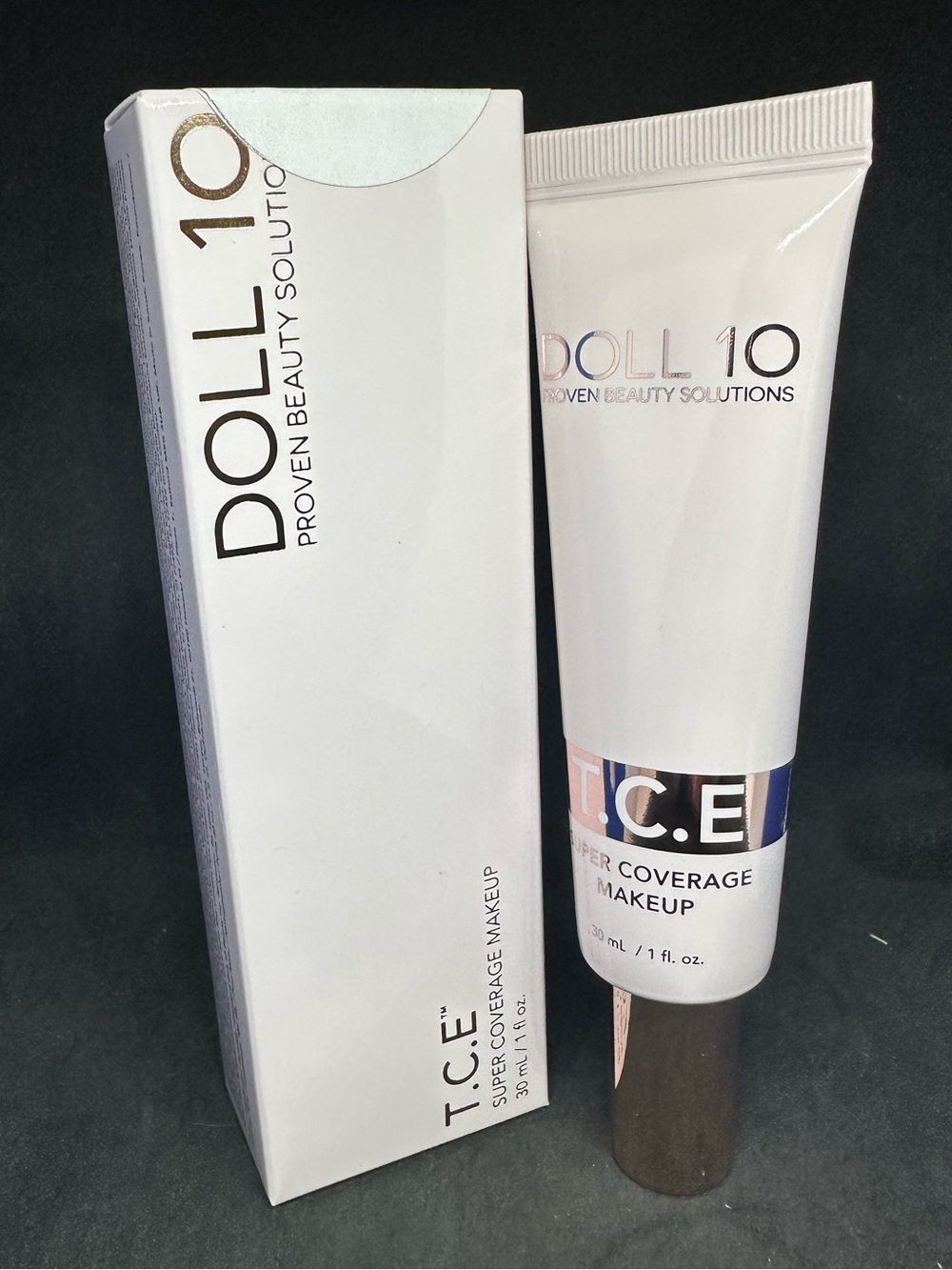 🆕 DOLL 10 T.C.E. Super Coverage Makeup ✨new unused in box✨ shade: fair/light